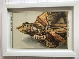Buddhist Priest in Picture Frame